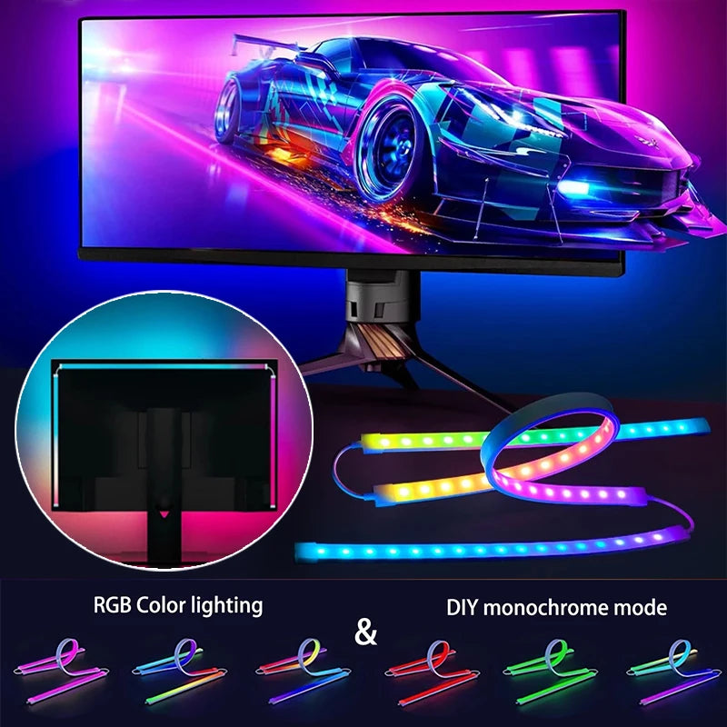 Computer Backlight RGB Screen Sync for Monitor